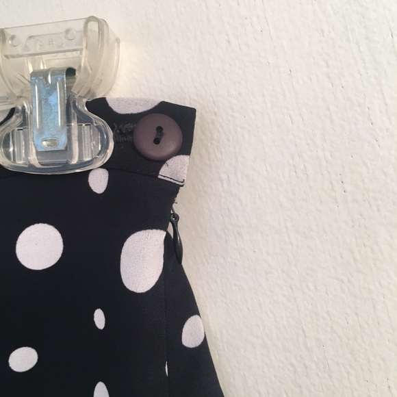 Navy blue and white polka dot 2 piece dress set - Picture 5 of 8